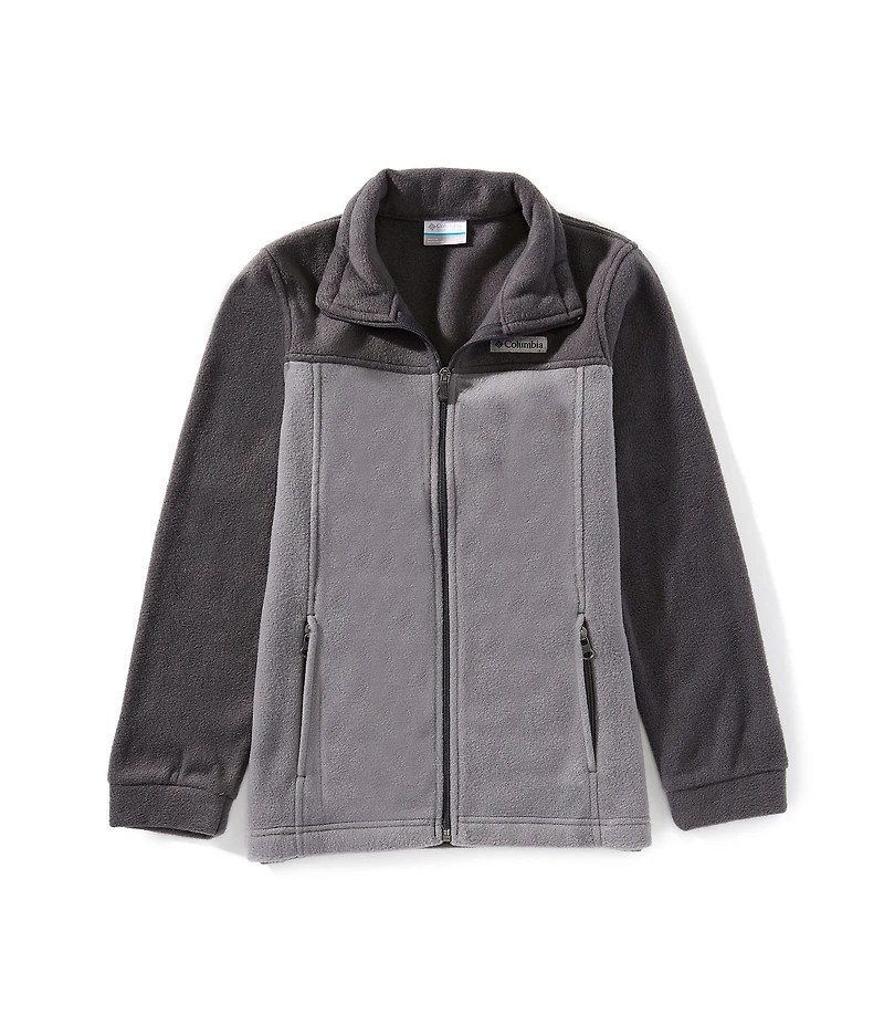 Columbia Boys Long Sleeve Steens MT II Fleece Zip-Up Jacket