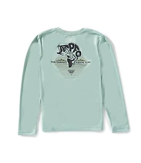 Columbia Little/Big Boys Long Sleeve Terminal Tackle PFG Horizon Line T-Shirt