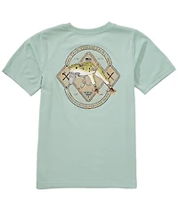 Columbia Little/Big Boys Short Sleeve PFG Surf Monster T-Shirt