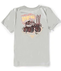 Columbia Little/Big Boys Short Sleeve PFG Surf Monster T-Shirt