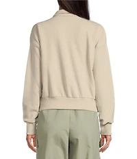 Columbia Marble Canyon French Terry Stand Collar Long Sleeve Quarter Zip Pullover