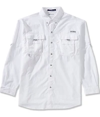 Columbia PFG Big & Tall Bahama II Long Sleeve Woven Shirt