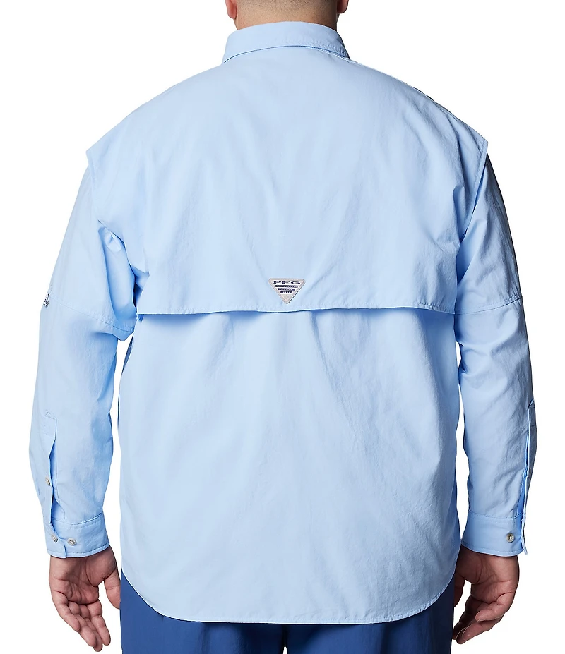 Columbia PFG Big & Tall Bahama II Long Sleeve Woven Shirt