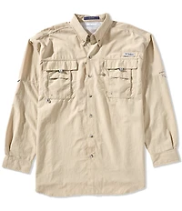 Columbia PFG Big & Tall Bahama II Long Sleeve Woven Shirt