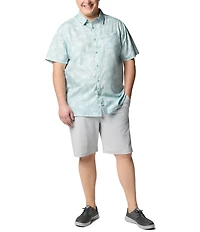 Columbia PFG Big & Tall Super Slack Tide Short Sleeve Woven Shirt