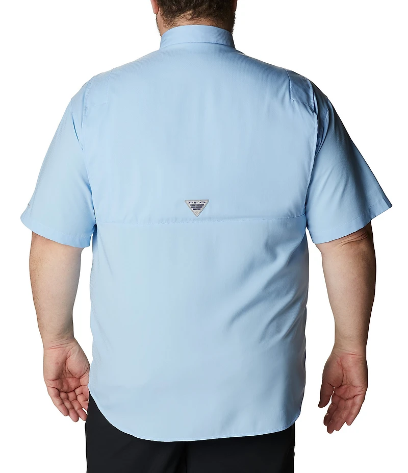 Columbia PFG Big & Tall Tamiami II Short-Sleeve Solid Shirt