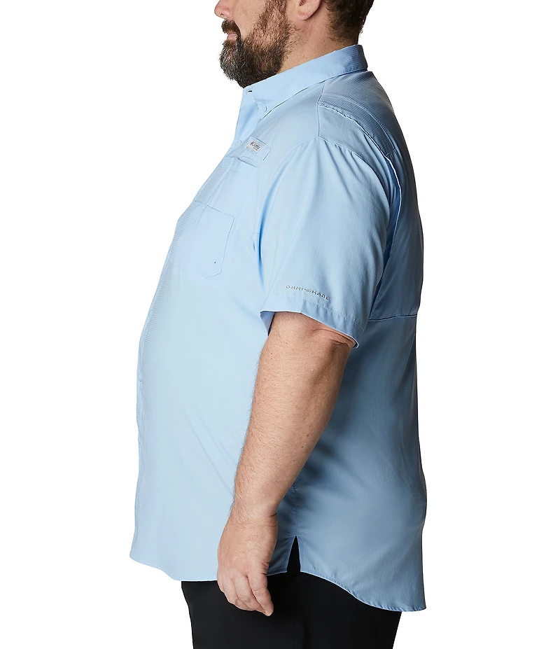 Columbia PFG Big & Tall Tamiami II Short-Sleeve Solid Shirt