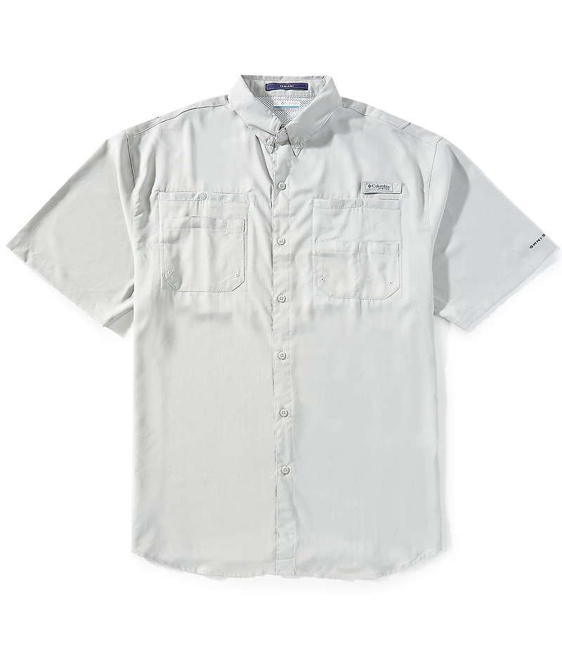 Columbia PFG Big & Tall Tamiami II Short-Sleeve Solid Shirt