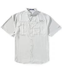Columbia PFG Big & Tall Tamiami II Short-Sleeve Solid Shirt