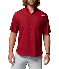 Columbia PFG Big & Tall Tamiami II Short-Sleeve Solid Shirt