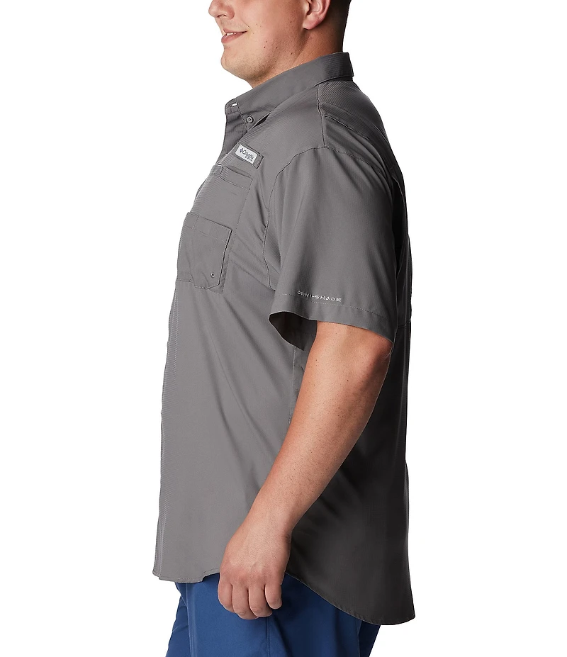 Columbia PFG Big & Tall Tamiami II Short-Sleeve Solid Shirt