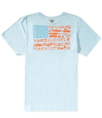 Columbia PFG Fish Flag Short Sleeve T-Shirt