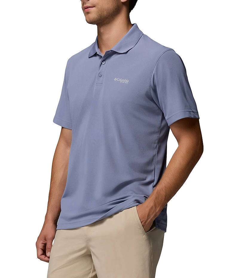 Columbia PFG Freezer Short Sleeve Polo Shirt