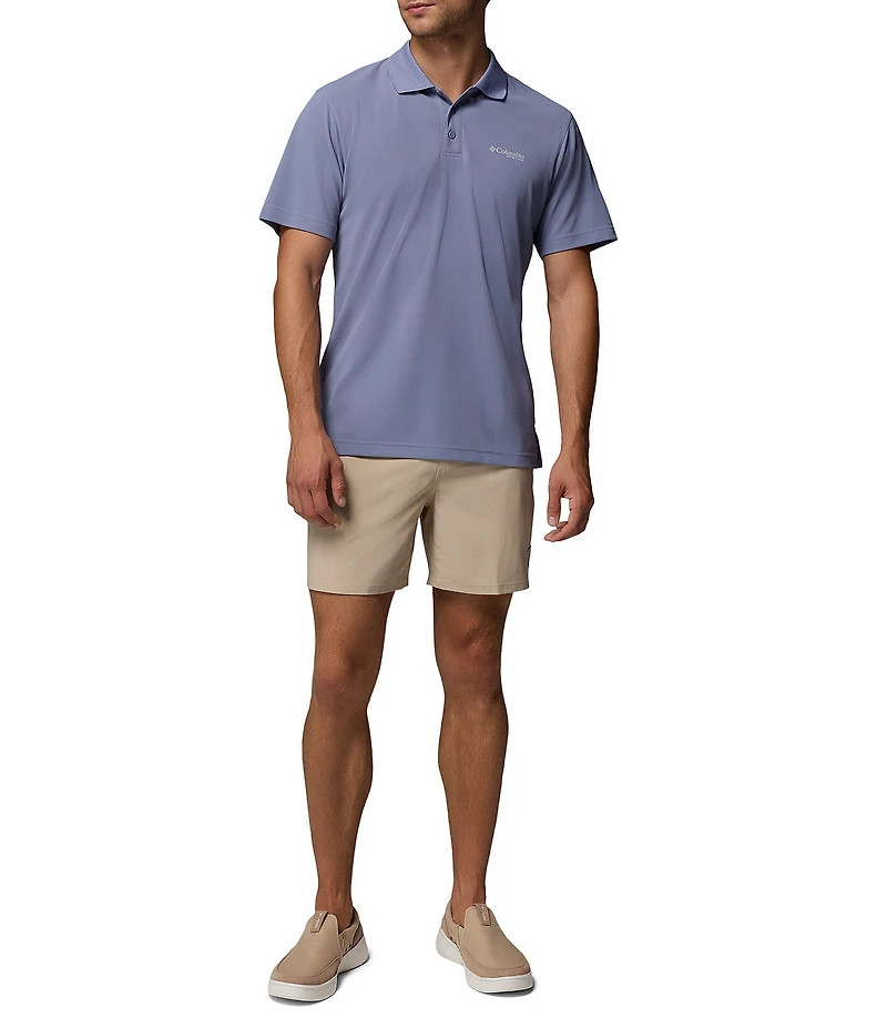 Columbia PFG Freezer Short Sleeve Polo Shirt