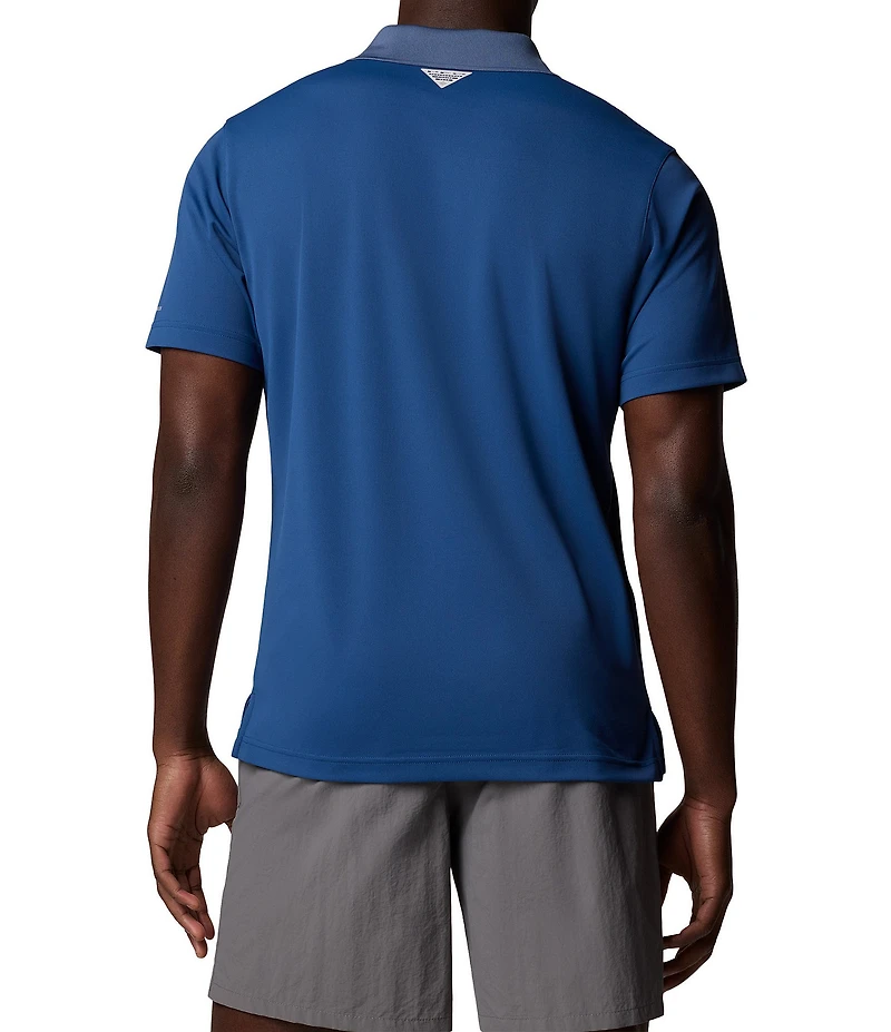 Columbia PFG Freezer Short Sleeve Polo Shirt