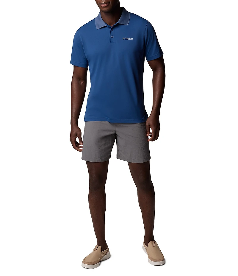 Columbia PFG Freezer Short Sleeve Polo Shirt