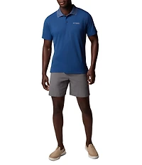 Columbia PFG Freezer Short Sleeve Polo Shirt