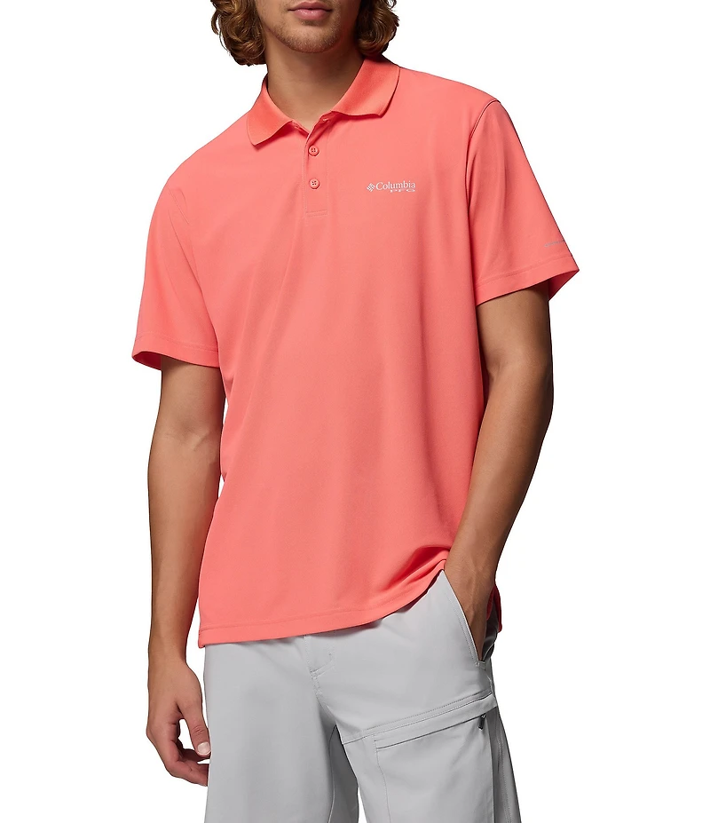 Columbia PFG Freezer Short Sleeve Polo Shirt