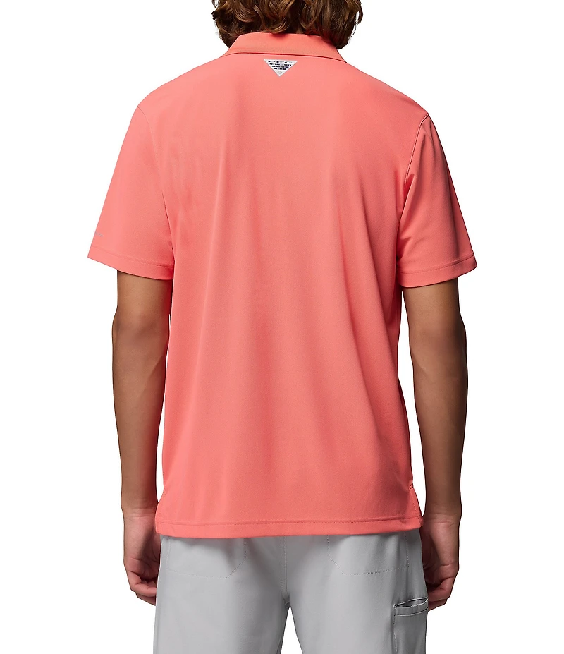 Columbia PFG Freezer Short Sleeve Polo Shirt
