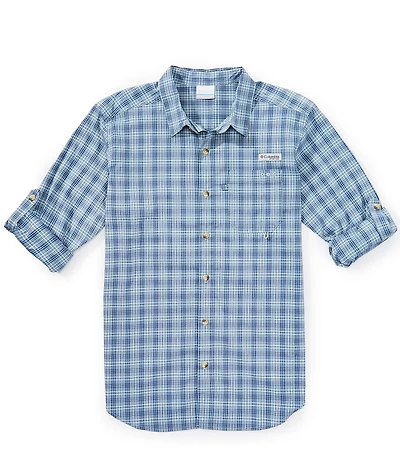 Columbia PFG Performance Stretch Harbor Peak Long Sleeve Shirt