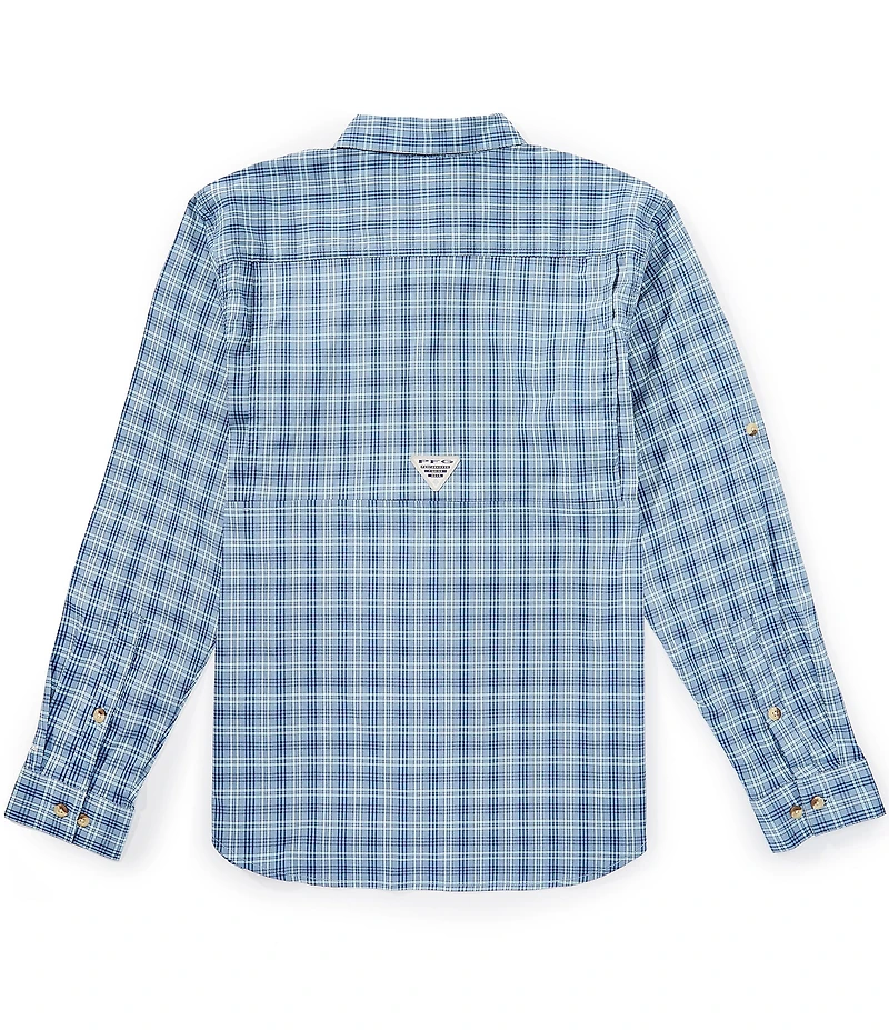 Columbia PFG Performance Stretch Harbor Peak Long Sleeve Shirt