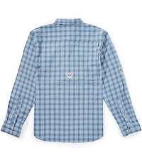 Columbia PFG Performance Stretch Harbor Peak Long Sleeve Shirt
