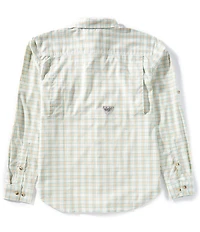 Columbia PFG Performance Stretch Harbor Peak Long Sleeve Woven Shirt