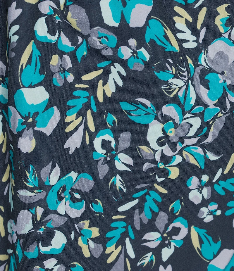 Columbia PFG Rambler Tropical Print 6#double; Inseam Shorts