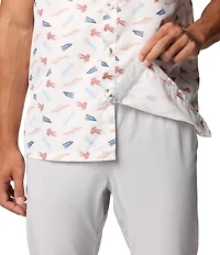 Columbia PFG Super Slack Tide Short-Sleeve Printed Woven Shirt