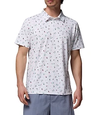 Columbia PFG Super Slacktide II Stretch Short Sleeve Polo Shirt