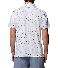 Columbia PFG Super Slacktide II Stretch Short Sleeve Polo Shirt