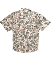 Columbia PFG Super Tamiami Camo Short Sleeve Woven Shirt