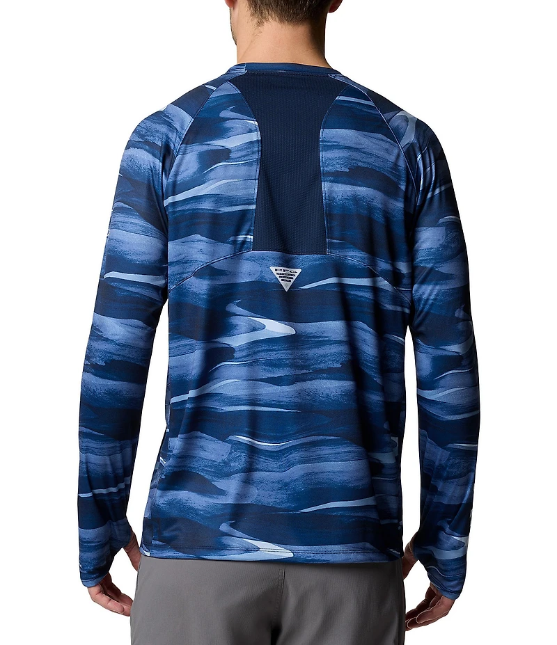 Columbia PFG Super Terminal Tackle Vent Camo Long Sleeve T-Shirt