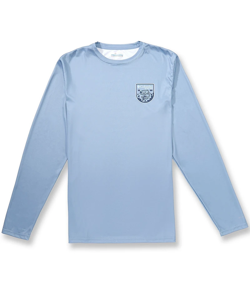 Columbia PFG Terminal Tackle Hooked On Quality Graphic Long Sleeve T-Shirt