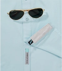 Columbia PFG Wild Cast Check Vent Short Sleeve Woven Shirt