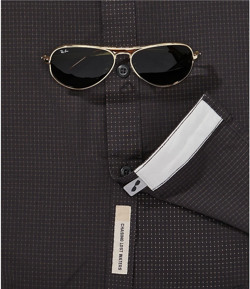 Columbia PFG Wild Cast Check Vent Short Sleeve Woven Shirt