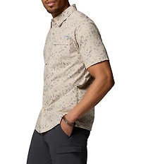 Columbia PFG Wild Cast Short Sleeve Woven Shirt