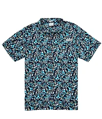 Columbia PFG Wild Cast Tropica Print Short Sleeve Woven Shirt