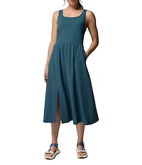 Columbia Pinetown Canyon Rib Collar A-Line Dress