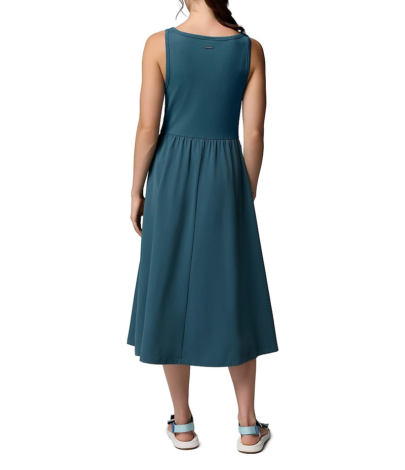 Columbia Pinetown Canyon Rib Collar A-Line Dress