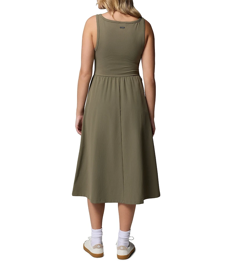Columbia Pinetown Canyon Rib Collar A-Line Dress