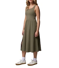 Columbia Pinetown Canyon Rib Collar A-Line Dress