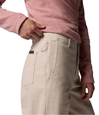 Columbia Roc Flat Front High Rise Wide Leg Pants