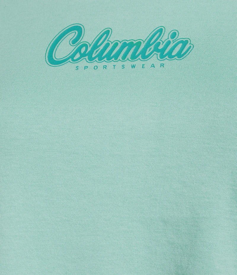 Columbia Rolling Bend Organic Cotton Graphic Print Crew Neck Short Sleeve Tee
