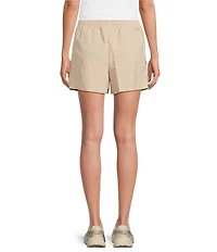 Columbia Sandier Mid Rise Elastic Waist Cargo Shorts
