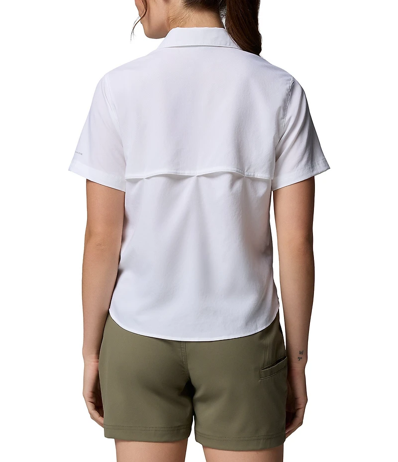 Columbia Silver Ridge Utility Short Sleeve Button Front Shirt