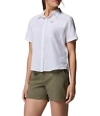 Columbia Silver Ridge Utility Short Sleeve Button Front Shirt