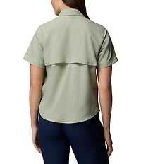 Columbia Silver Ridge Utility Short Sleeve Button Front Shirt