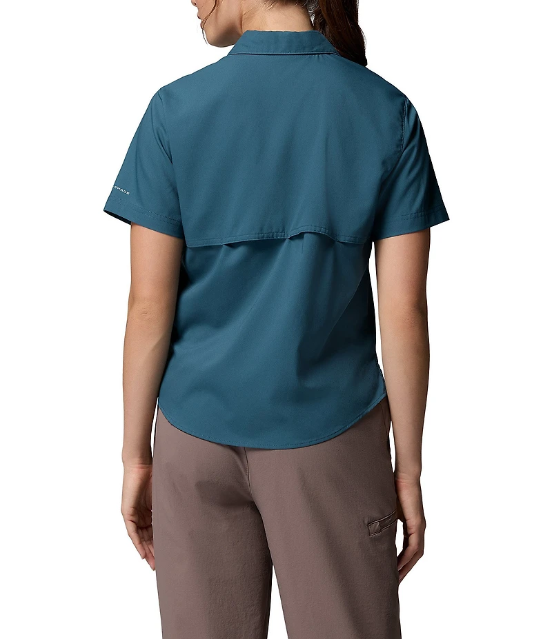 Columbia Silver Ridge Utility Short Sleeve Button Front Shirt