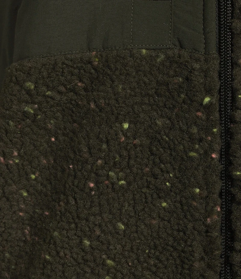 Columbia Stellar Path Fleece Ribbed Crew Neck Long Sleeves Zip Front Bomber Jacket